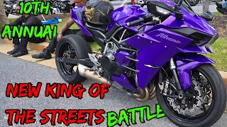 King Of The Streets : ANNUAL KAWASAKI H2 Motorcycle MEET | SUZUKI BMW YAMAHA APRILIA