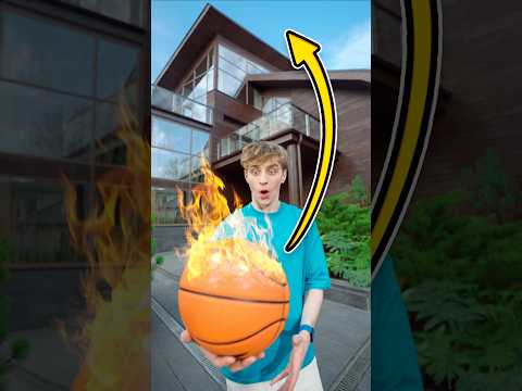 Over the House Fireball Dunk!
