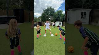 Brother vs Sister Race! Who Will Win? @nikefootball #NikeXLego #TeamNike