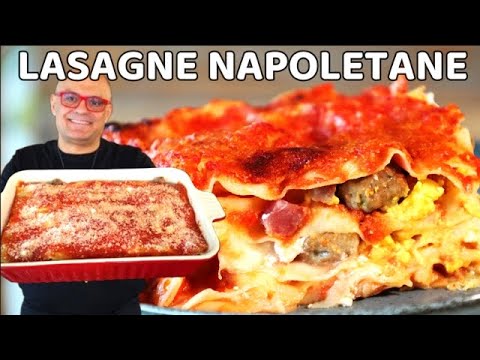 LASAGNE NAPOLETANE ricetta della lasagna alla Napoletana della Tradizione