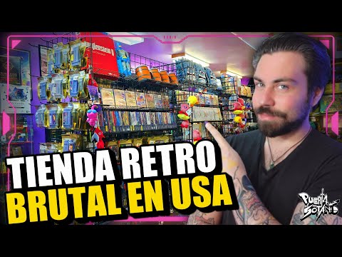 🔥Visito una TIENDA DE VIDEOJUEGOS RETRO BRUTAL en USA! Menudas JOYAS!