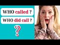 Understanding Subject and Object Questions in English