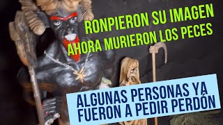 Quemaron y destruyeron la cueva del diablo en Catemaco Veracruz/ quien se atrevió a hacer esto!?