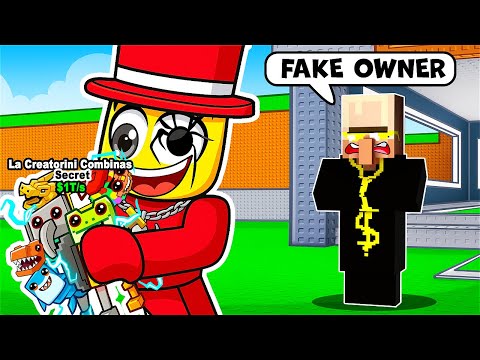 I Became the OWNER of Steal a Brainrot Roblox!