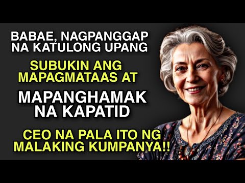 BABAE, NAGPANGGAP NA KATULONG, CEO PALA NG MALAKING KUMPANYA!! | Pinoy Tagalog Story