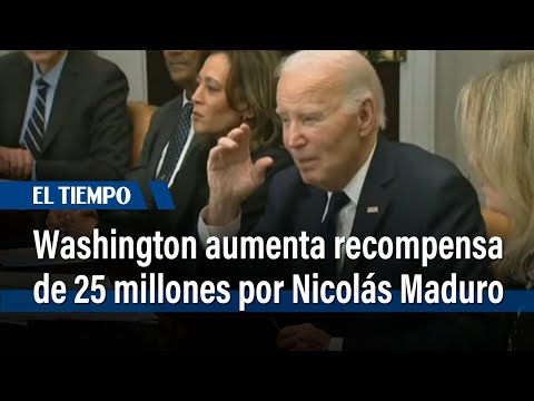 Washington aumenta recompensa por captura de Nicolás Maduro | El Tiempo