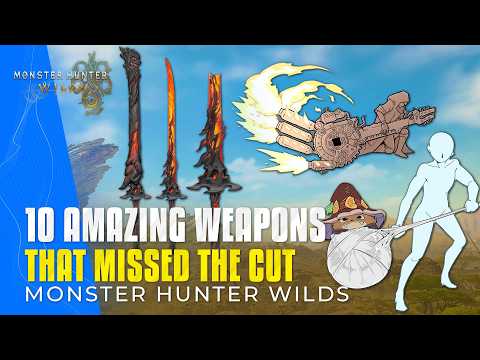 Monster Hunter Wilds – 10 Amazing Weapon Designs That Missed The Cut (MH Wilds Weapon Contest)