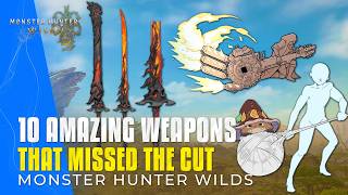 Monster Hunter Wilds – 10 Amazing Weapon Designs That Missed The Cut (MH Wilds Weapon Contest)
