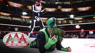 Mr. Iguana, El Fiscal & La Parka battle Los Vipers & Dinamico: Lucha Libre AAA highlights