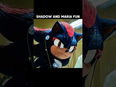 Shadow and Maria || Sonic the hedgehog cartoon #sonic #sonicthehedgehog #soniccartoon #shortsfeed