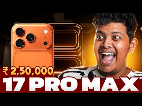 ₹250000 iPhone 17 Pro Max Unboxing in Tamil🔥 - Irfan’s View
