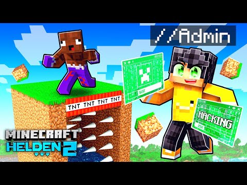 Ich habe ADMIN RECHTE & KILLE MIT OP FALLE den LEAKER?! in Minecraft Helden 2