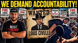 We The People Protest PBA President Louis Civello! LIVE