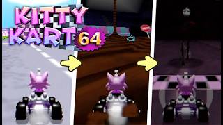 Este "MARIO KART" Arruinará tu INFANCIA!! - Kitty Kart 64