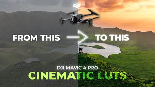 DJI Mavic 4 PRO - CINEMATIC LUTS for Color Grading