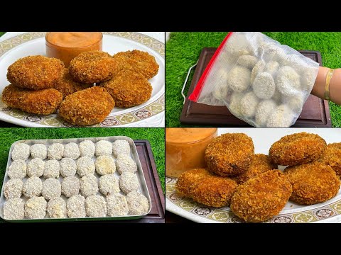 KFC Style Chicken Nuggets| Freeze & Store For Ramadan Mubarak| Crispy & Juicey Chicken Nuggets