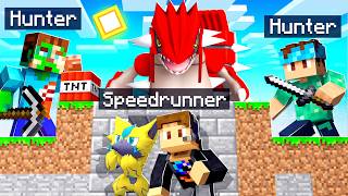 SPEEDRUNNER vs. HUNTERS Legendary Manhunt in Pixelmon