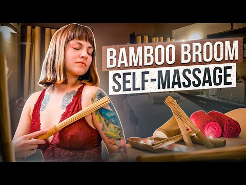 BAMBOO VENIK SELF-MASSAGE & LEG STRETCHING WITH EVELINA | BEGINNER FRIENDLY