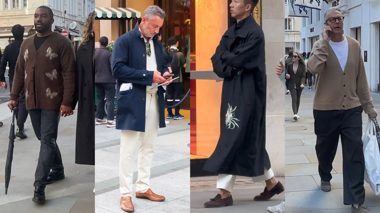 Men’s street fashion. What’s new in men’s fashion this fall.