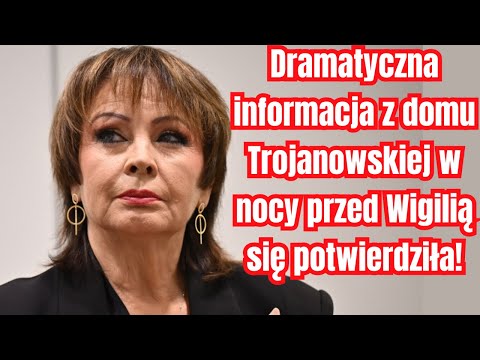 Dramat w domu Izabeli Trojanowskiej. Informacja z nocy przed Wigilią się potwierdziła!