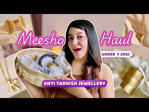 PRETTIEST & CHEAPEST Jewellery from Meesho ✨ Shopping Haul | Shivangi Sah