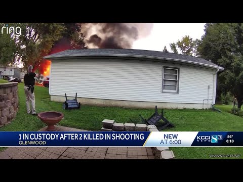 YouTube video thumbnail: Iowa Officials Identify 2 Victims of Deadly Shooting, Fire in Glenwood