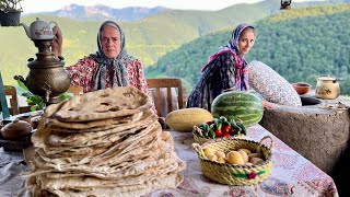 Daily Village Life | Baking Fresh Bread in a Traditional Tandoor