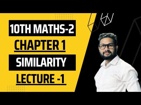 10th Maths-2 (Geometry)| Chapter No 1 | Similarity | Lecture 1 | JR Tutorials |