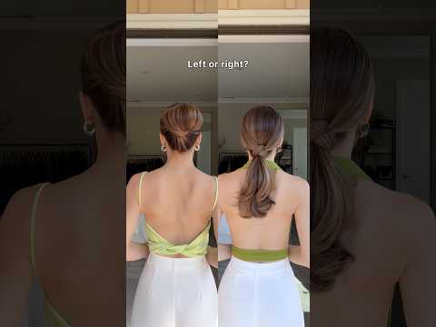 TEAM BUN OR TEAM PONYTAIL?