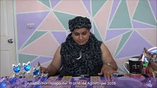 Acuario Horóscopo del 10 al 16 de Agosto del 2025