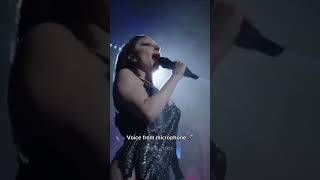 Lady Gaga voice from the microphone 🎤 #LadyGaga #LiveVocals #VoiceFromTheMic #Mayhem #Youtube