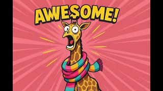 Giraffe in a Scarf Original Song