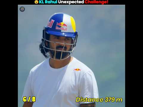 KL Rahul unexpected challenge 😱l #shorts #shortsfeed #cricket