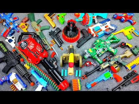 Collecting 7 Sniper Rifles and AK47 Guns Super Machine Gun Air Gun Arrow Gun Water Gun Sword Shotgun