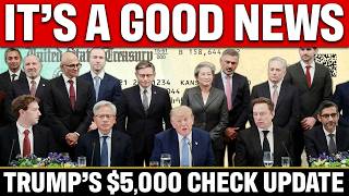 IT'S GOOD NEWS, TRUMP $5,000 CHECK UPDATE - Know About The $5,000 Promise And Other Payments