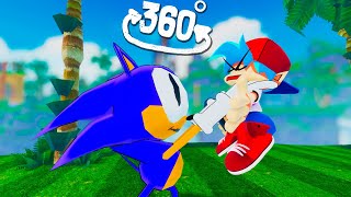 360° Sonic Rewrite Animation Friday Night Funkin