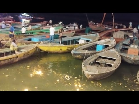 गंगा घाट,अस्सी घाट की सैर पार्थिव शिवलिंग मणिकर्णिका घाट मोक्ष धाम काशी विश्वनाथ नगरी हर हर गंगे 🔱🌹