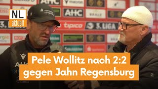 FC Energie Cottbus | Pele Wollitz  über das 2:2 gegen Jahn Regensburg