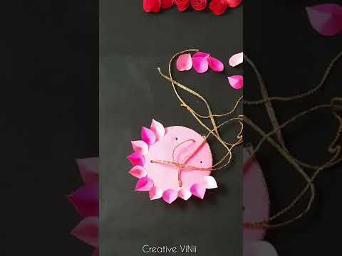 DIY Krishna jhula for Janmashtami #shorts #diy #craft #krishnajhula #janmashtami #viral #trending