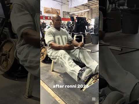 ronni colman back workout 🥶  #ronniecoleman #virlshort