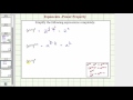 Exponents and Their Properties