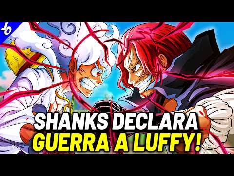 SHANKS SE REVELA! - É POR ISSO QUE SHANKS DECLAROU GUERRA CONTRA LUFFY - ONE PIECE