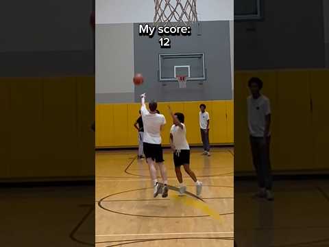 HALF COURT SHOTS ONLY basketball challenge! #shorts