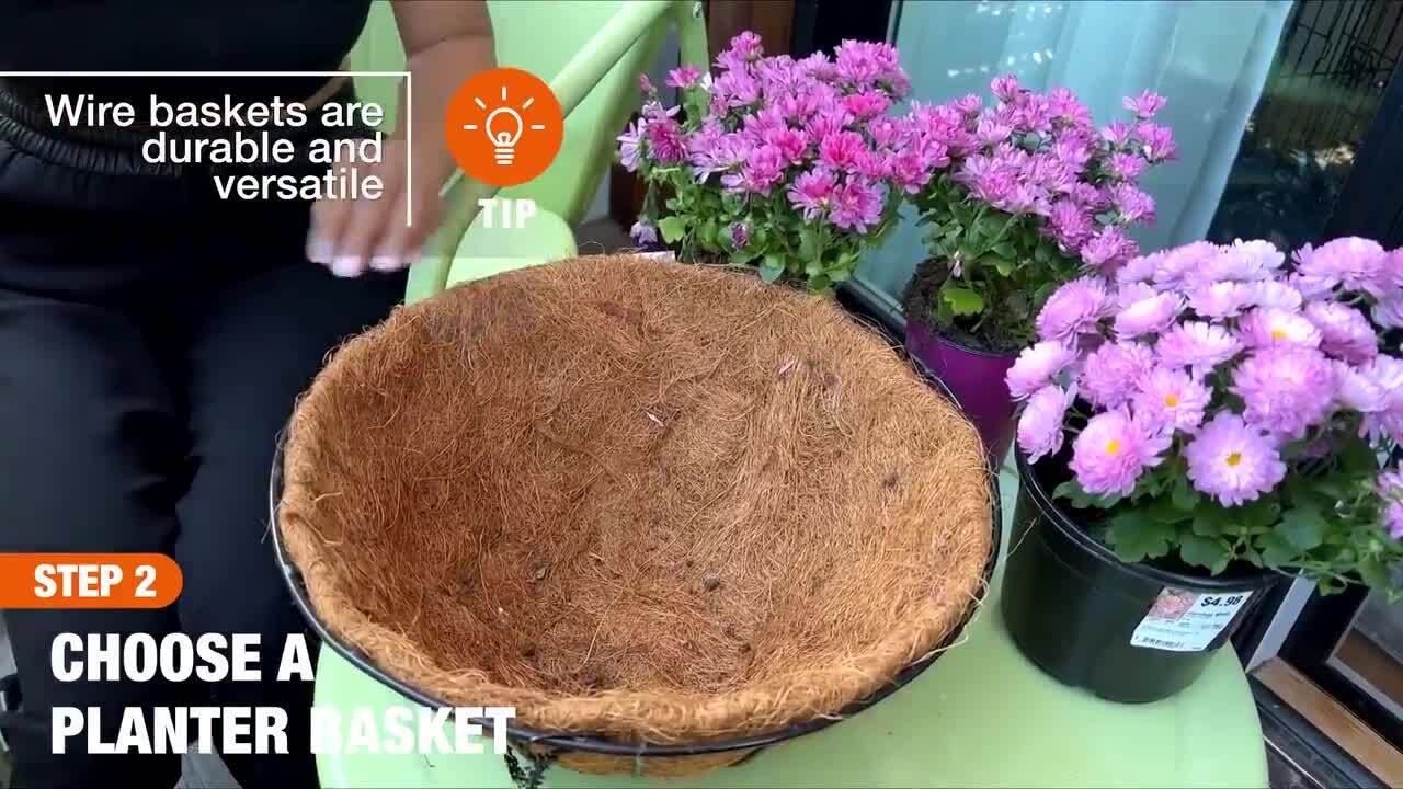 How to Make a Hanging Basket Planter