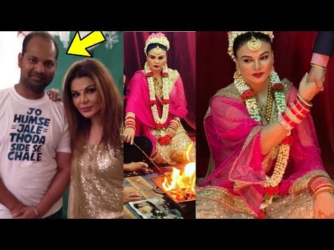 Finally ! Rakhi Sawant shares face of her Husband Ritesh and her unseen Wedding moments