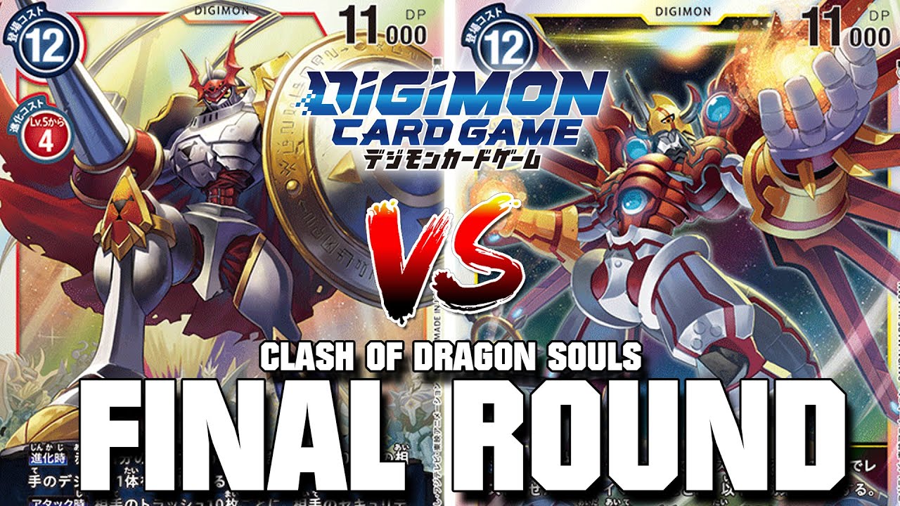 Gallantmon VS ShineGreymon!! | Digimon Card Game: Clash of Dragon Souls (FINAL ROUND)