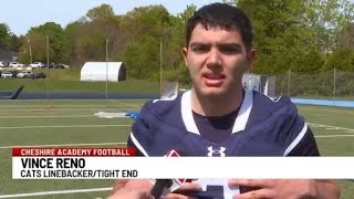 Son of former Yale football coach making impact at Cheshire Academy