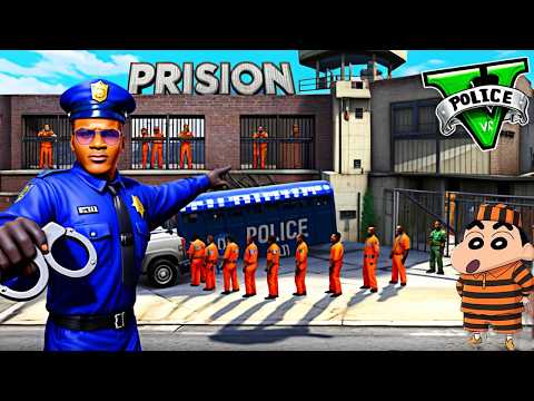 Franklin & Shinchan Collecting $1 to $1,000,000 POLICE Car GTA5