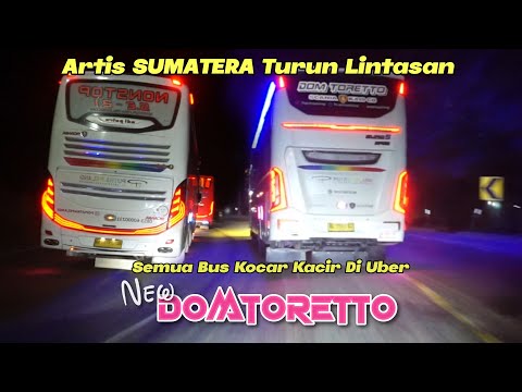 DOMTORETTO TURUN GUNUNG !! BUS LAIN KOCAR KACIR LARI DI TEMPEL PUTRA PELANGI DOMTORETTO