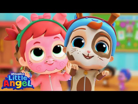 Animal Groove: Let’s Dance!| Little Angel Nursery Rhymes and Songs | Kids Happy Place